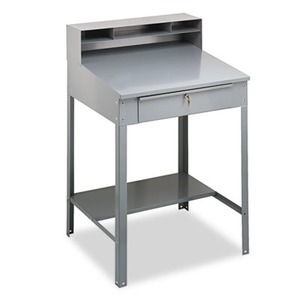 Tennsco Open Steel Shop Desk - TNNSR57MG Easy Ordering - Shoplet.com