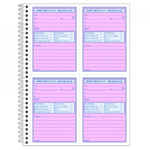 Adams Important Message Book - ABFSC1187D - Shoplet.com