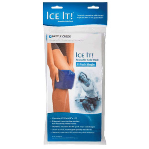 Battle Creek Equipment Ice It ColdComfort Cold Therapy Refill, E-Pack 6 ...