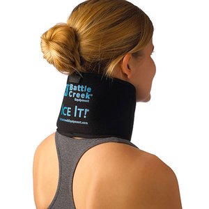 Ice It Deluxe Cold Therapy System for Neck/Jaw/Sinus 4-1/2 x 10 Inch ...