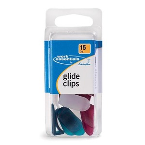 Swingline Glide Plastic Reusable Paper Clips (360-Pack)