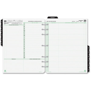 DAYTIMER'S INC. Day-Timer Appointment 2-page-per-day Reference Planner