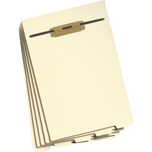 Smead 12440 Letter Size File Folder with Prong Fasteners
