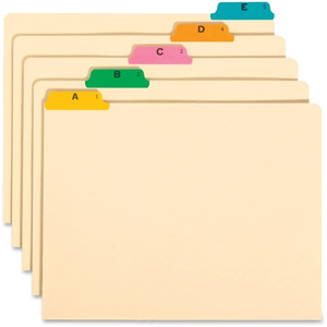 SMD50365 Recycled Top Tab File Guides