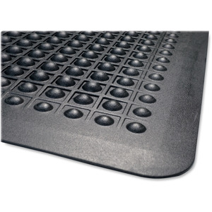 Industrial Deck Plate Anti-Fatigue Mat by Crown CWNCD0035YB