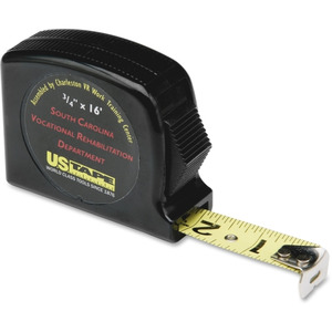 Stanley Tape Rule 12 ft Length 0.5 Width - 1/16 Graduations - Imperial  Measuring System - Plastic - 1 Each - Yellow