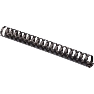 3-ring binding spines combs Fellowes Plastic Binding Combs - Black, 3/4