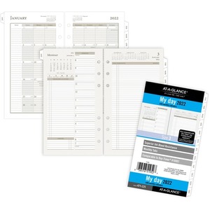 DAY RUNNER,INC. Day Runner Daily Planner Refill - AAG471225 