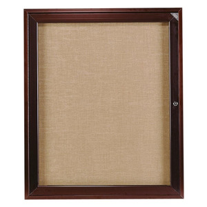 Ghent Outdoor Lockable Bulletin Board - GHEPB13624VX181 - Shoplet.com