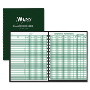 White Dark Green Details about   Ward Teacher'S 8-Period Lesson Plan Book 