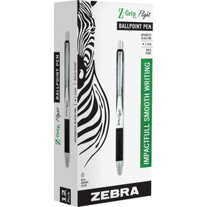 Zebra Z-Grip Flight Retractable Pens - ZEB21910 - Shoplet.com
