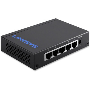 Linksys 5 Port Desktop Gigabit Switch - LNKLGS105 - Shoplet.com