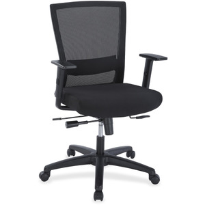 Lorell Ergonomic Mid-back Mesh Chair - LLR54850 - Shoplet.com