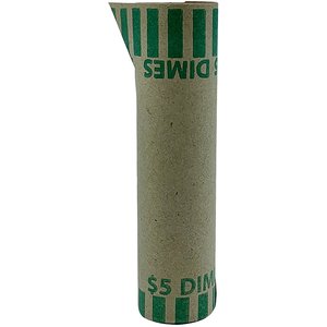 PAP-R Tubular Coin Wrappers - PQP20010 - Shoplet.com