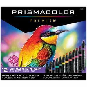 Prismacolor Premier Dual-Ended Art Markers - Assorted Colors, Original Set  of 72