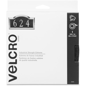 Velcro Industrial Strength -Heavy Duty Stick On- (WHITE - 10ft x 2in Roll$
