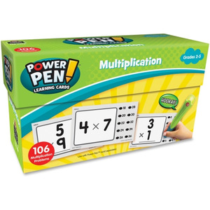 Teacher Created Resources Power Pen Multiplicatn Cards - Theme/Subject: Learning - Skill Learning: Multiplication - 53 Pieces - 1 Each Teacher Created Resources Power Pen Multiplicatn Cards - Theme/Subject: Learning - Skill Learning: Multiplication - 53 Pieces - 1 Each