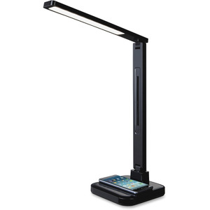 Lorell LLR99961 Full Spectrum Light Desk Lamp Black 