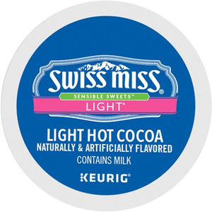 Swiss Miss Reduced Calorie Hot Cocoa K-Cup Pods - 66 Count (3 Boxes Of 22)