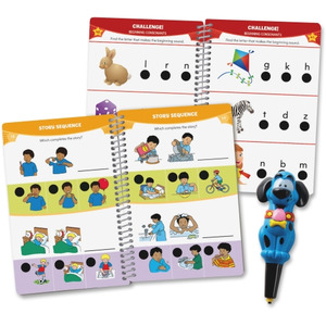 Hot Dots Kindergarten Reading Set Interactive Education Printed Book Interactive Printed Book - Book