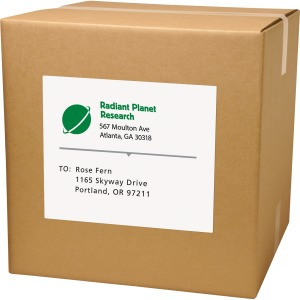 Avery Shipping Address Labels, Laser Printers, 500 Labels, Full Sheet Labels, Permanent Adhesive (91200) - Avery Shipping Address Labels, Full Sheet Labels, Permanent, 500 Labels (91200)