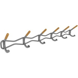 Safco® Chrome Hangers, 12/Pack SAF4245CR