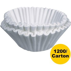 BUNN Home Brewer Coffee Filters - 1200 / Carton - White BUNN Home Brewer Coffee Filters - 1200 / Carton - White