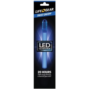 Life+Gear LED Reusable Glow Stick - DCYLG1160095BLU - Shoplet.com
