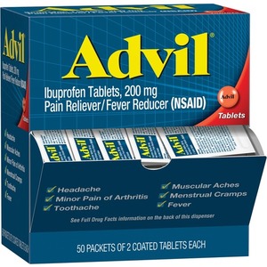 GlaxoSmithKline Advil Coated Tablets - GKC15489 - Shoplet.com