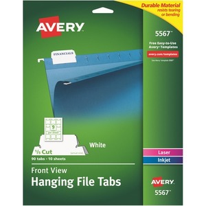 Clear 5 Tab Plastic Sleeves