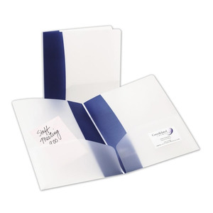 Avery Style Edge Two-Pocket Presentation Folder - AVE47826 - Shoplet.com