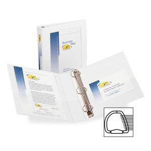 Avery Framed Binder W/ One Touch Locking Rings, 3" Capacity, Black