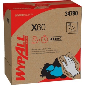 Wypall GeneralClean X60 Multi-Task Cleaning Cloths - Pop-Up Box