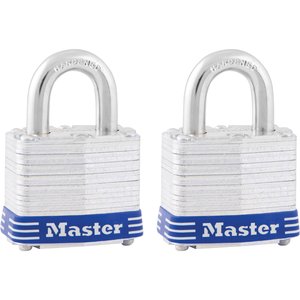 Master Lock 420 Lockout Hasp – Vinyl Coated Handle, 1" Inside Jaw Diameter, 6 Padlock Holes For Safety Lockout/Tagout