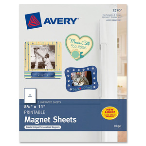 Avery Personal Creations Inkjet Printable Magnetic Sheet - AVE3270 ...