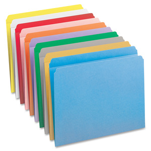 Smead File Folders with Reinforced Tab - SMD12810 - Shoplet.com