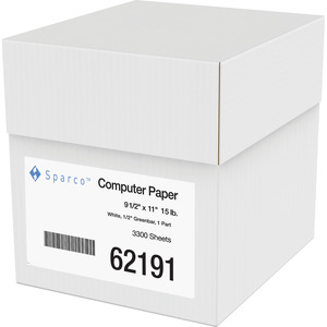sparco continuous paper basis lb letter weight