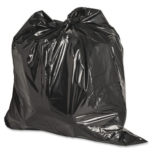 Genuine Joe Maximum Strength Low Density Trash Bags, Black, 45 Gal 50 Count Genuine Joe Maximum Strength Low Density Trash Bags, Black, 45 Gal 50 Count