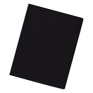 Fellowes Expressions Grain Presentation Covers Oversize Black, 200 pack ...