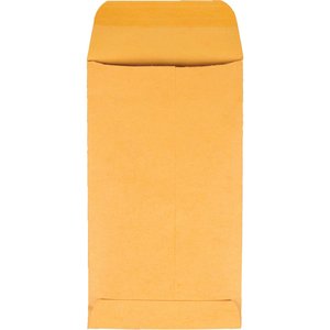 Quality Park No. 5 1/2 Coin and Small Parts Envelopes with Gummed Flap ...