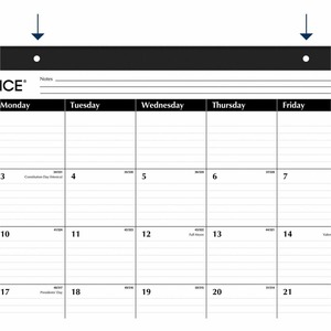 At-A-Glance Monthly Desk Pad Calendar - AAGSK2400 - Shoplet.com