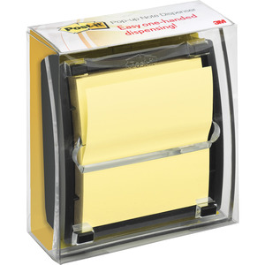 Post-it Pop-up Notes Dispenser - Transparent Top - MMMDS330BK 