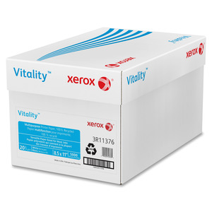 Xerox Vitality Multipurpose Printer Paper, 100% Recycled - XER3R11376 ...