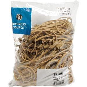 Quality Rubber Bands by Business Source BSN15727