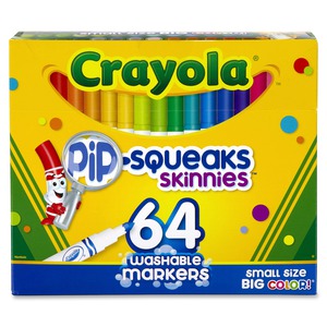 Crayola Pip-Squeaks Washable Markers - CYO588764 - Shoplet.com Crayola Pip-Squeaks Washable Markers - CYO588764 - Shoplet.com