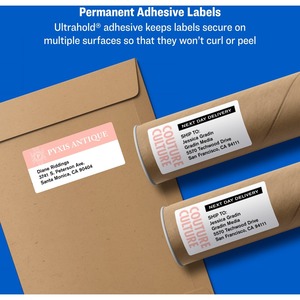Avery Shipping Labels, Sure Feed(TM), 2