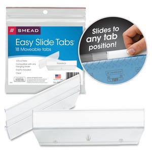 Smead Easy Slide Hanging Folder Tabs - SMD64626 - Shoplet.com