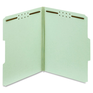 Pendaflex Green Pressboard Fastener Folders - PFX24934R - Shoplet.com