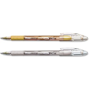Pentel Arts Pentel Sunburst Metallic Color Permanent Gel Pens