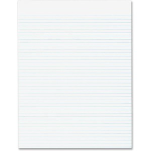 Business Source Glued Top Ruled Memo Pads - Letter - BSN50553 - Shoplet.com